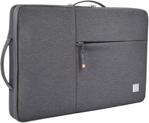 WIWU ALPHA DOUBLE LAYER SLEEVE BAG FOR 14" - GRAY