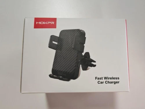 WIWU CH-317 SEMICONDUCTOR 15W WIRELESS CHARGING CAR MOUNT - BLACK
